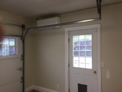 A split system unit for HVAC and doggie door were added.